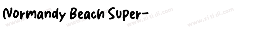 Normandy Beach Super字体转换